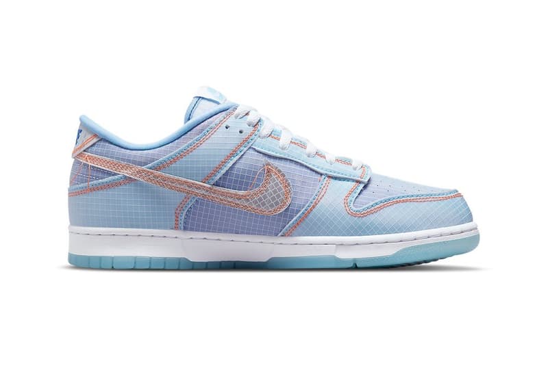 Union Los Angeles Nike Dunk Low Blue Lavender Orange Price Release Date Collaboration