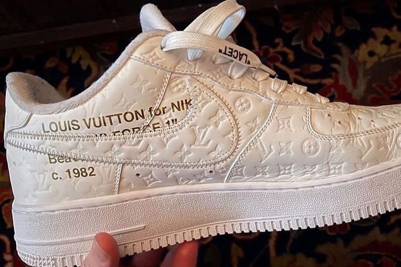 nike air force one louis vuitton