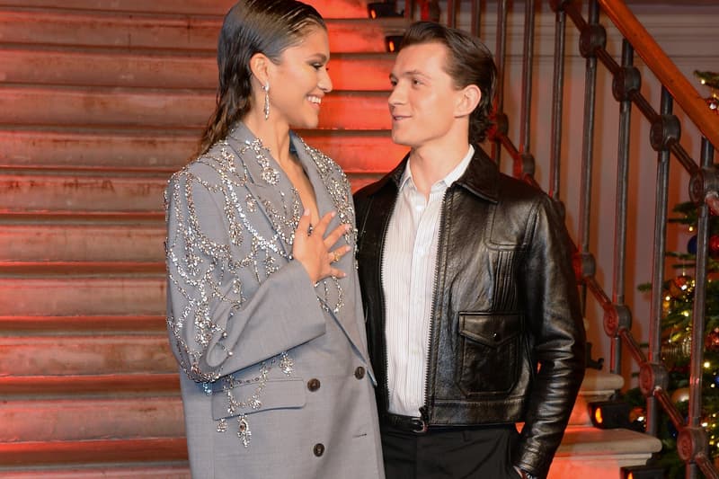 zendaya tom holland spider-man: no way home london photocall instagram throwback proud 