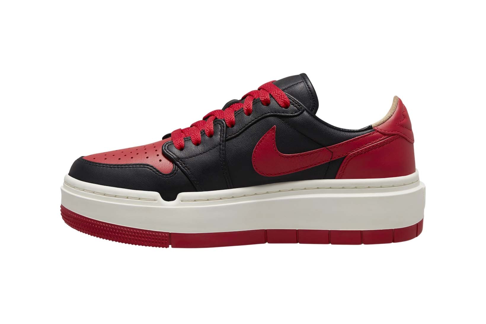 Nike Air Jordan 1 Low LV8D Elevated Platform Sneaker Bred Price Release Date Official Images Anklet