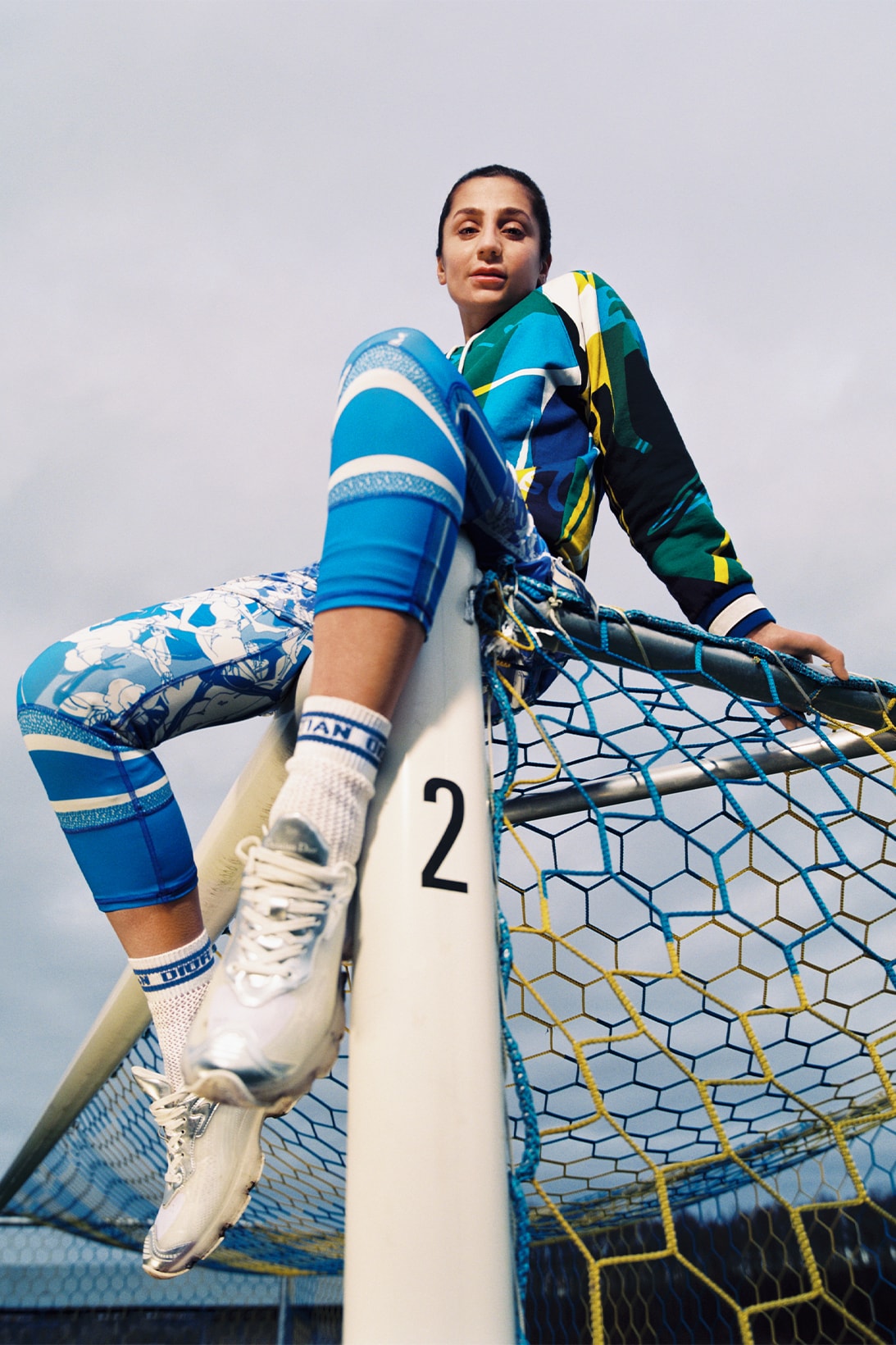 8 Athletes Dior Vibe Campaign Nadia Nadim Outerwear