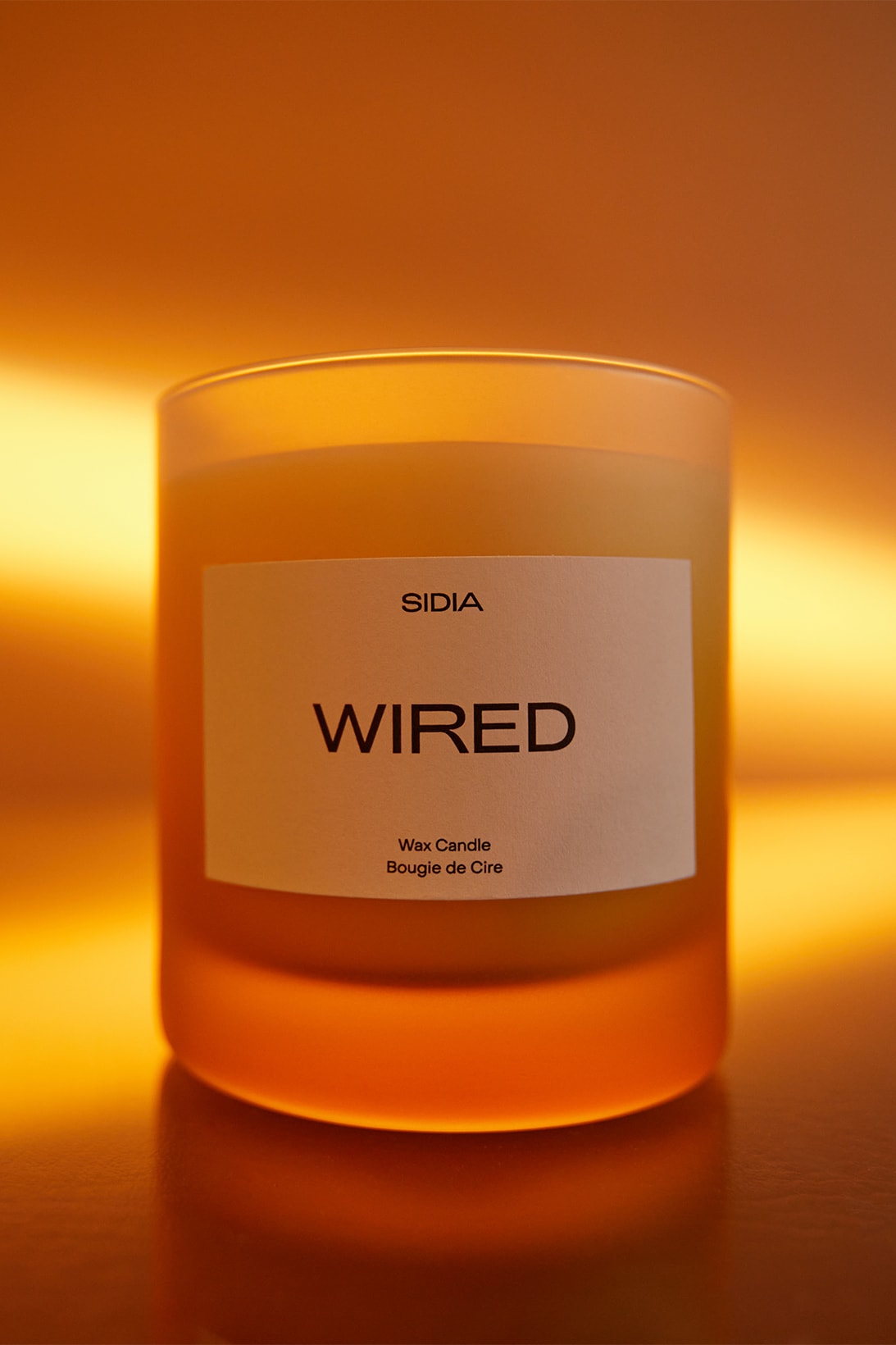 SIDIA Scented Candles Wired Lifestyle Home Product Shot