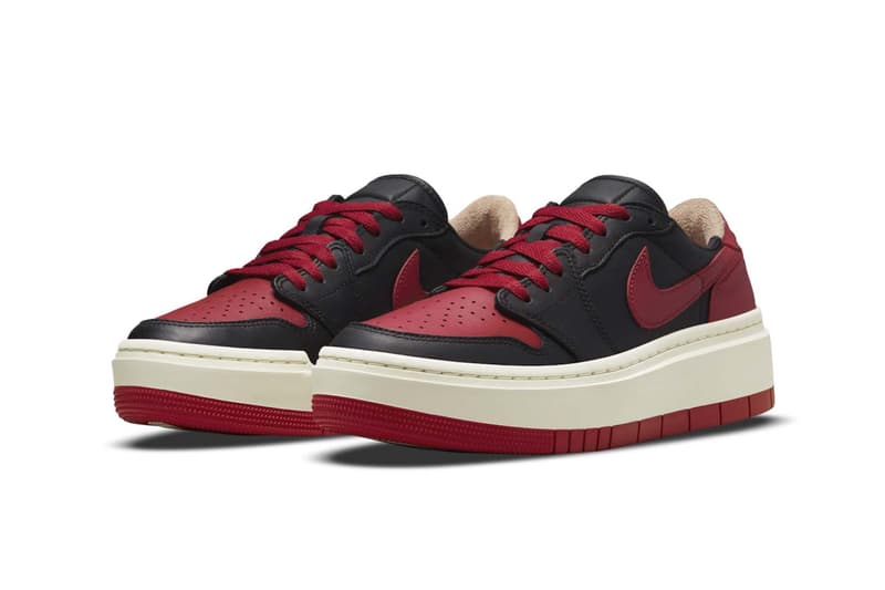 Nike Air Jordan 1 Low LV8D Elevated Platform Sneaker Bred Price Release Date Official Images Anklet