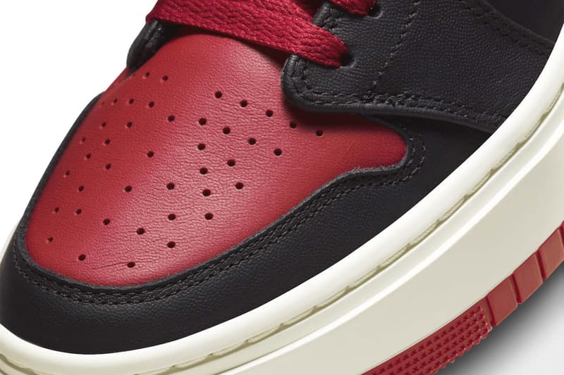 Nike Air Jordan 1 Low LV8D Elevated Platform Sneaker Bred Price Release Date Official Images Anklet