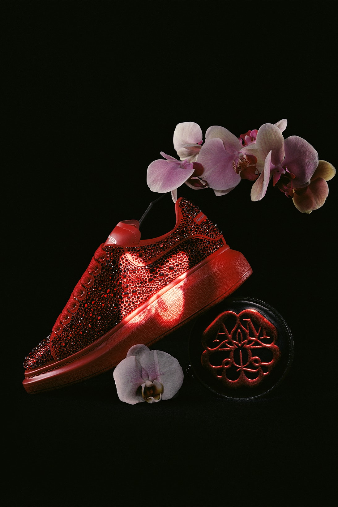 Alexander McQueen Lunar New Year Collection Oversized Sneakers Red