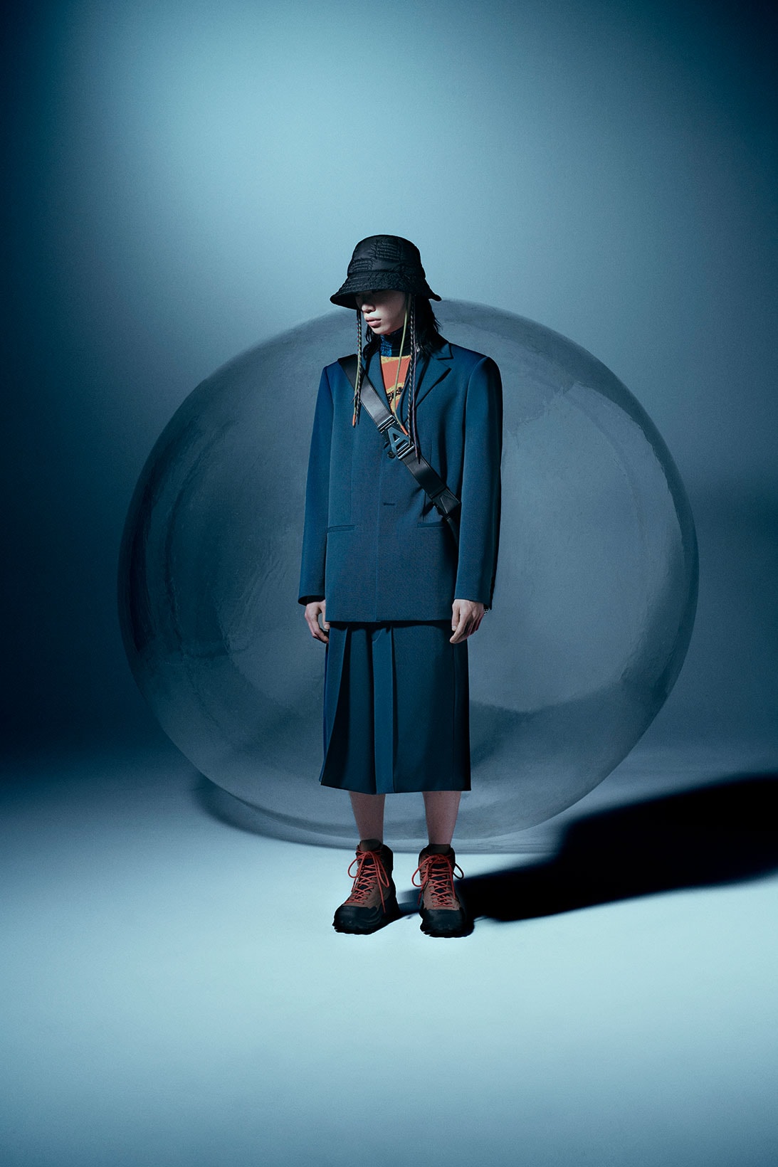 Yoon Ahn AMBUSH Fall Winter 2022 FW22 Collection Lookbook blazer skirt hat