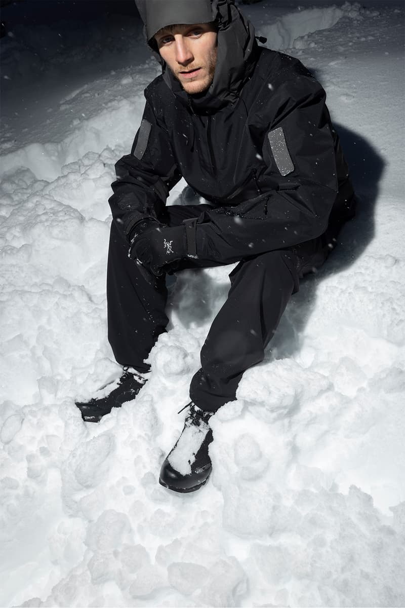 Arc’teryx's System_A Drop 02 Outerwear Black Lifestyle Image