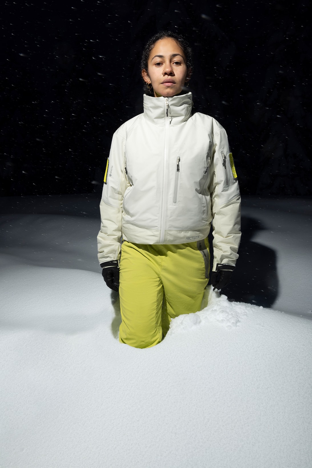 Arc’teryx's System_A Drop 02 Outerwear White Neon Yellow