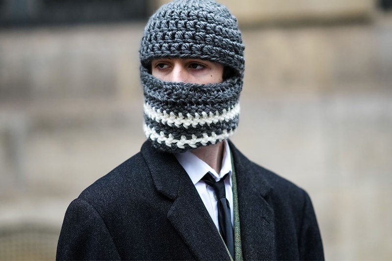 Knitted Winter Bonnet Is 2022's Big Fashion Trend