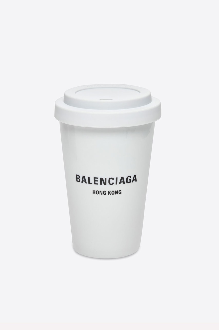 balenciaga cities series coffee cup hong kong