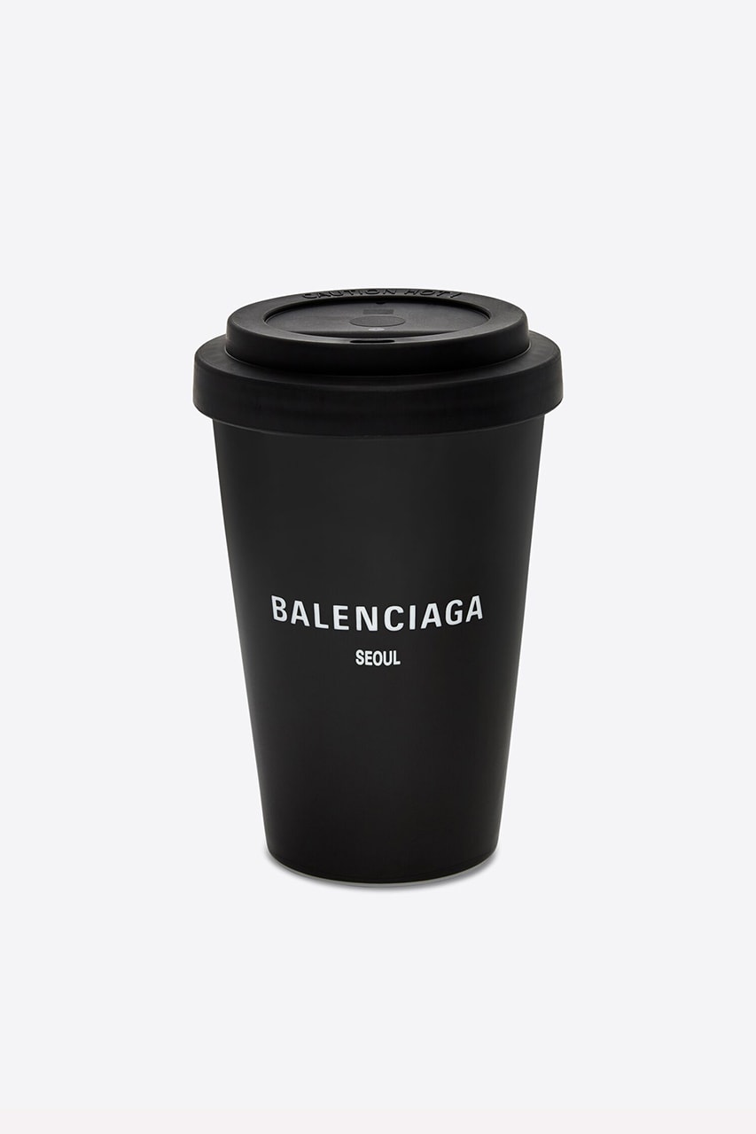 balenciaga cities series coffee cup seoul