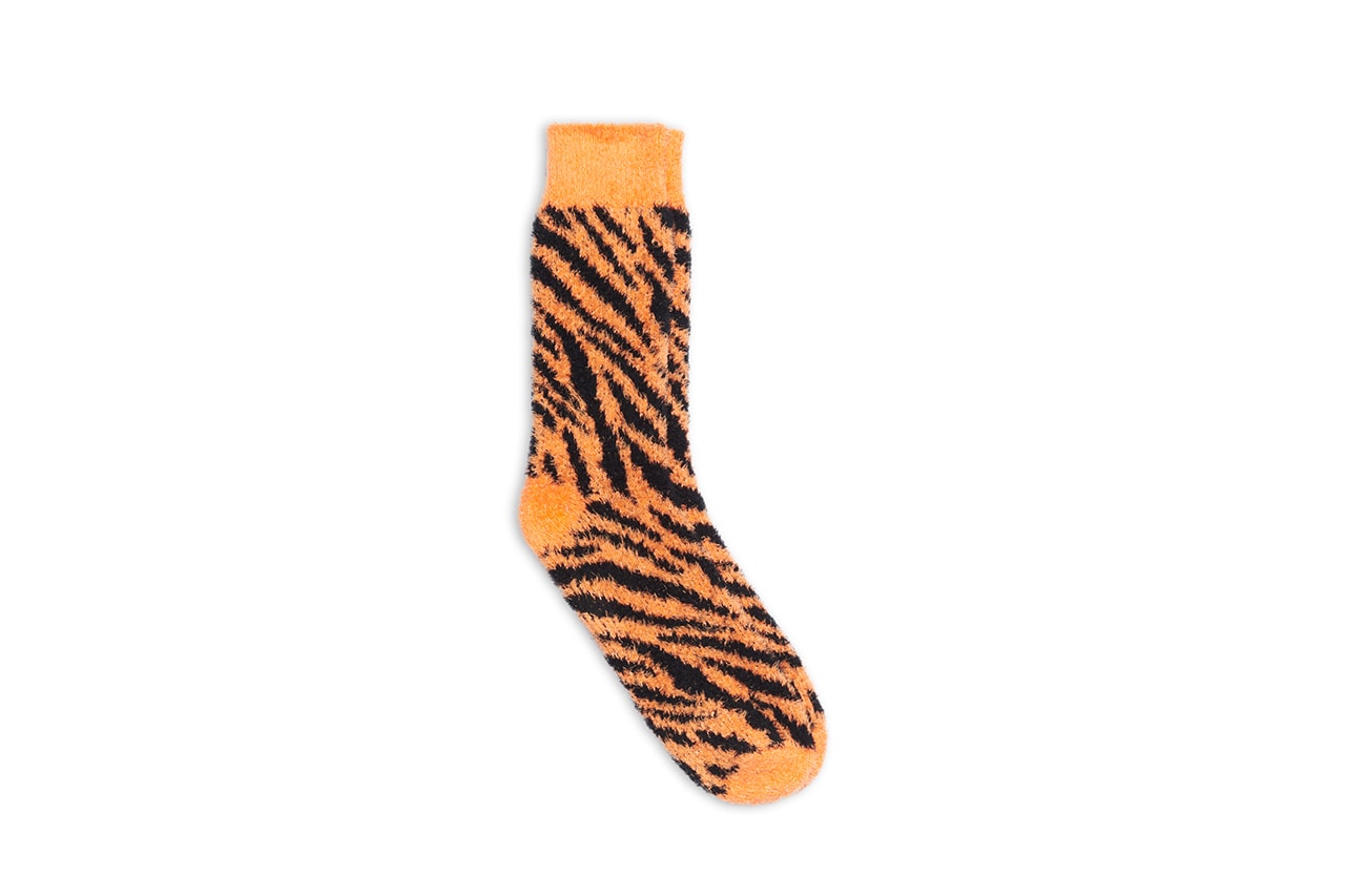 balenciaga year of the tiger fuzzy socks