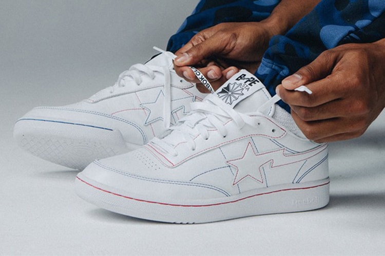 BAPE x Reebok Rework Club C 85 and Instapump Fury