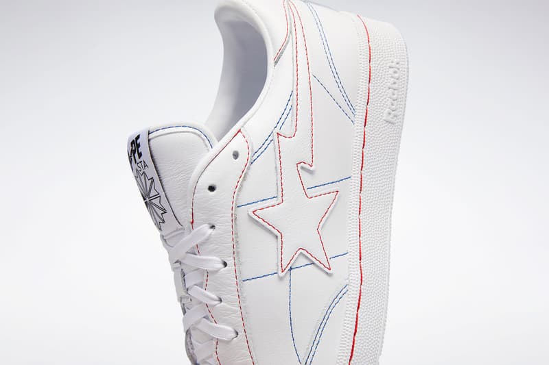 BAPE Reebok Club C 85 White STA Details