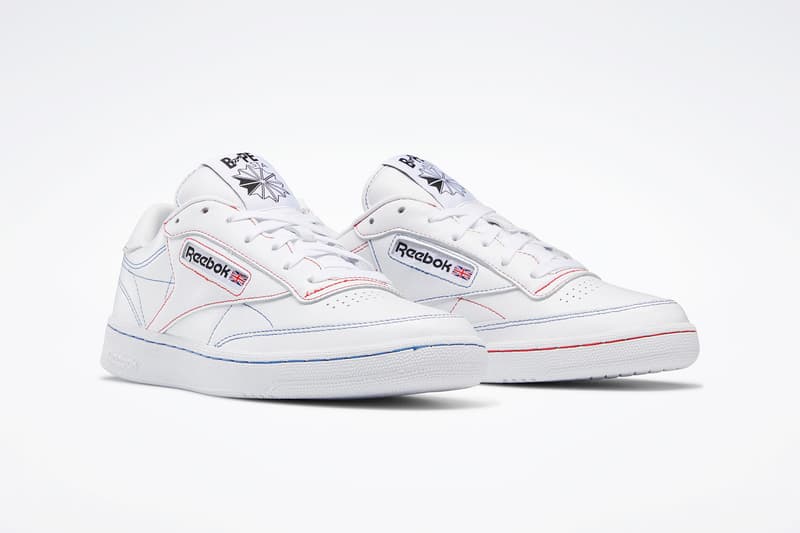 BAPE Reebok Club C 85 Sneakers Details