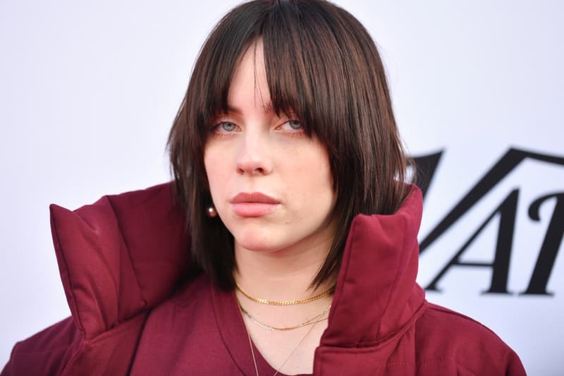 billie eilish red puffer variety