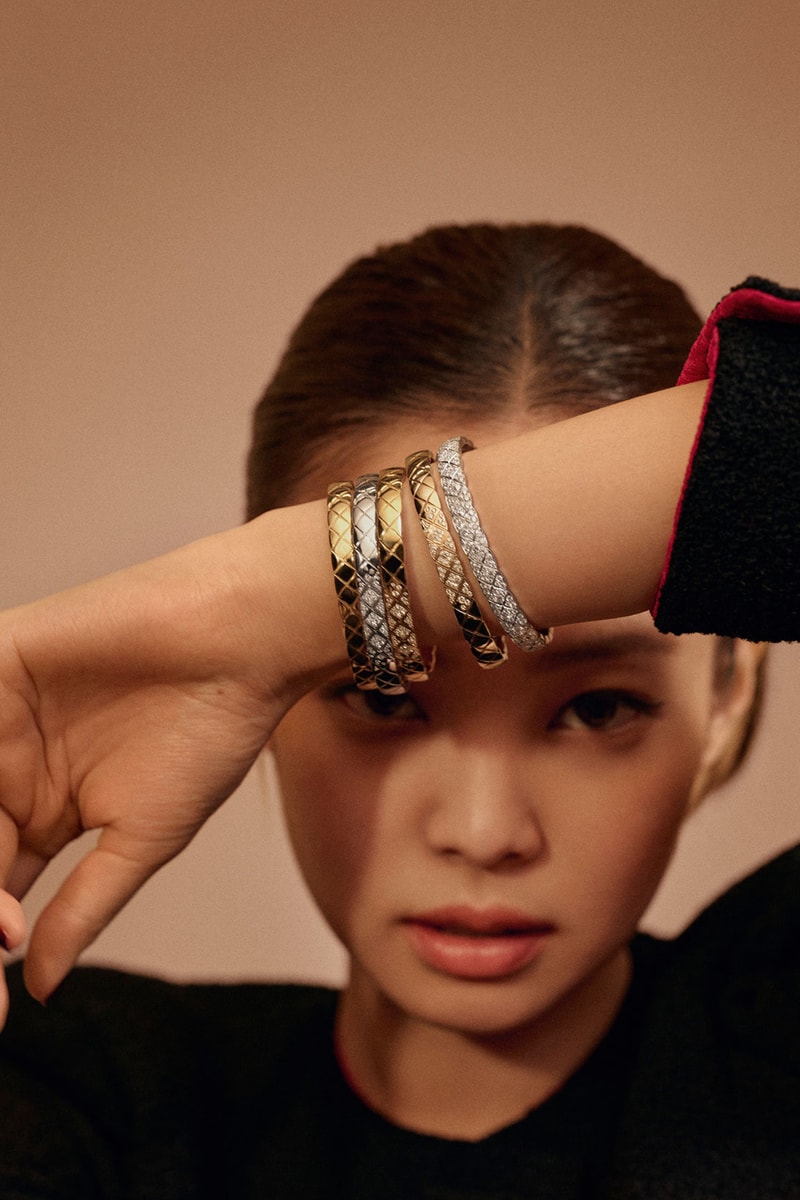 BLACKPINK Jennie Chanel Jewelry Coco Crush Campaign Bracelet