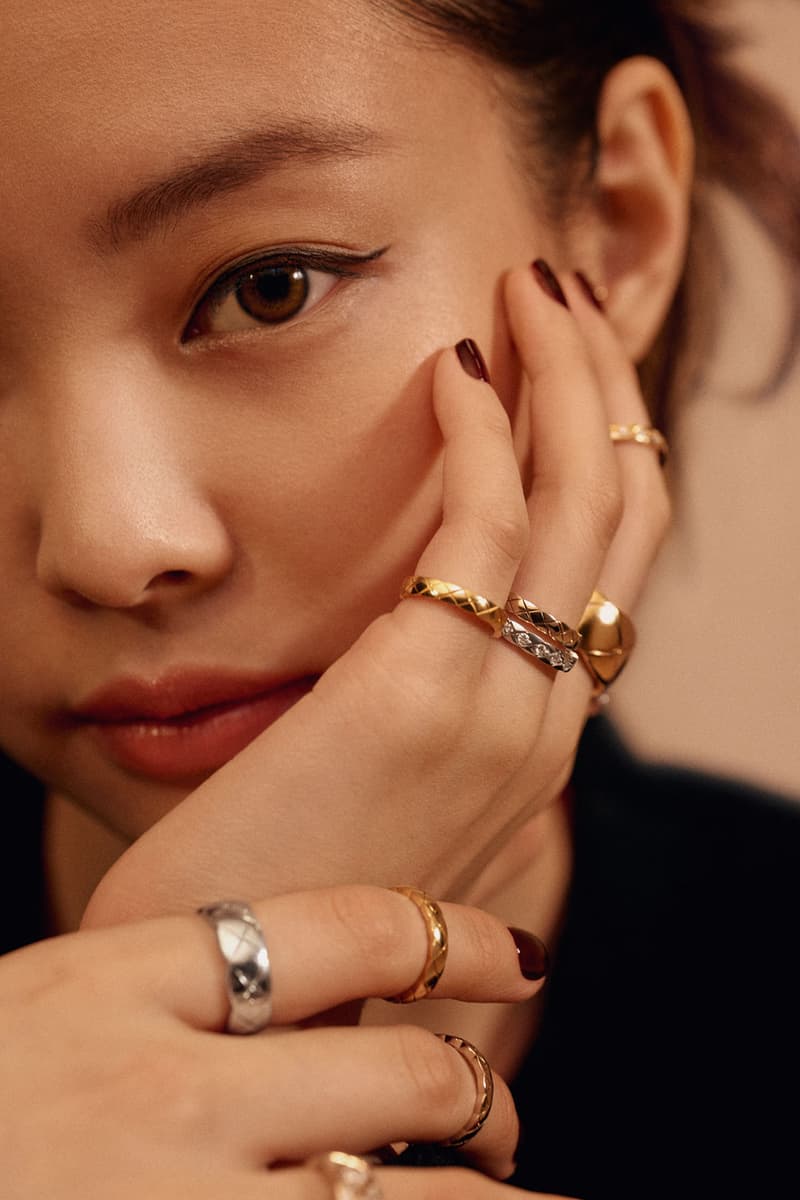 BLACKPINK Jennie Chanel Jewelry Coco Crush Campaign Rings