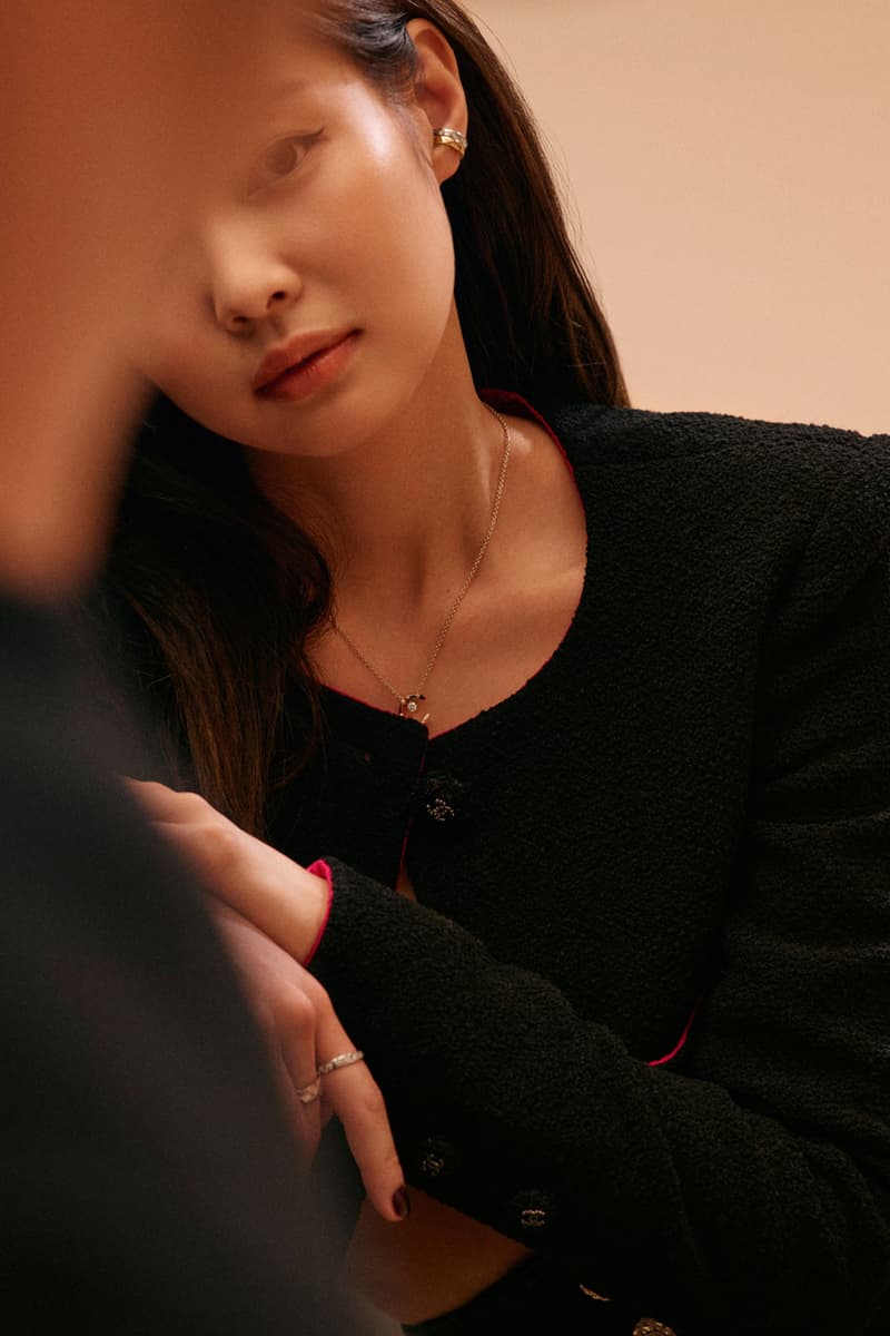 BLACKPINK Jennie Chanel Jewelry Coco Crush Campaign Necklaces