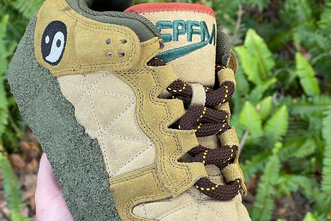 Cactus Plant Flea Market CPFM Nike Dunk Low Collaboration Shoelaces Upper Yinyang Logo