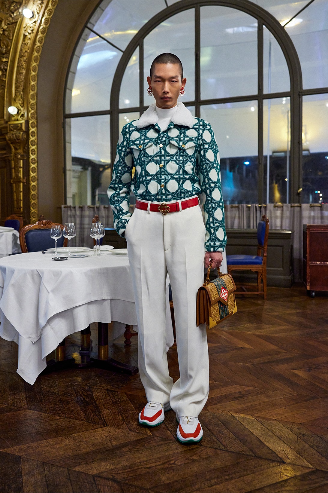 Casablanca AW22 Collection Outerwear Knitwear Dresses France Emma Mackey