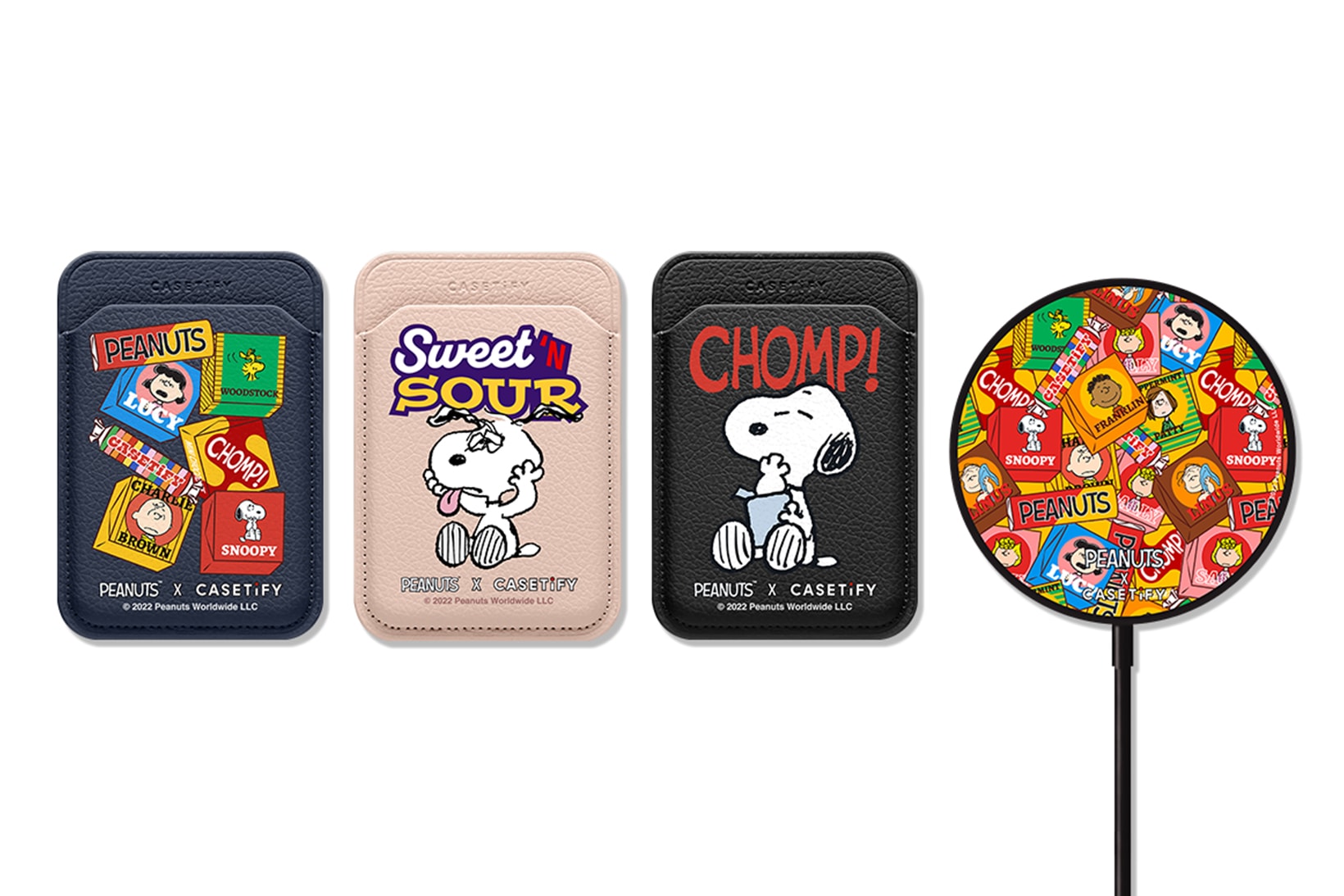 Casetify Peanuts Snoopy Collaboration Accessories iPhone Cases Airpods Sweets 