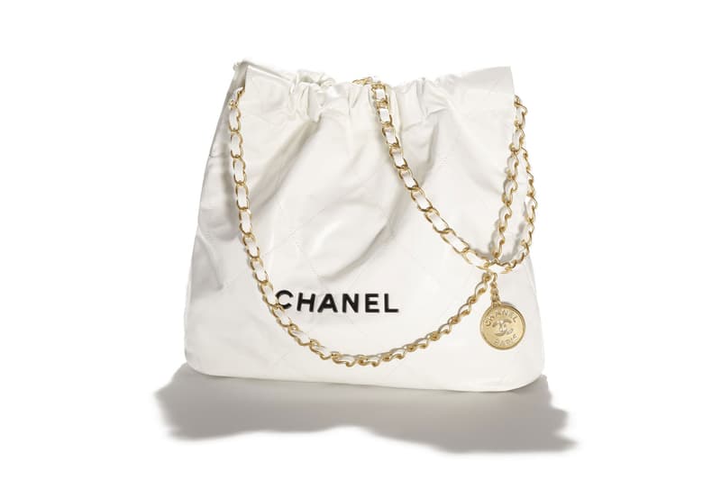 Chanel SS22 Handbag White