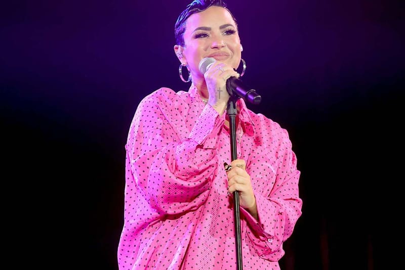 Demi Lovato Shows off New Spider Tattoo on Shaved Head