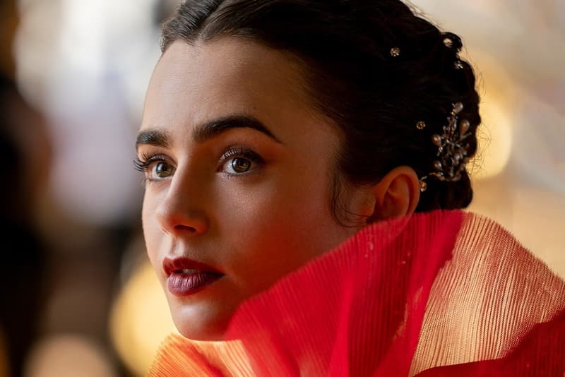 lily collins closeup emily in paris season 3 and 4 renewal netflix tv show