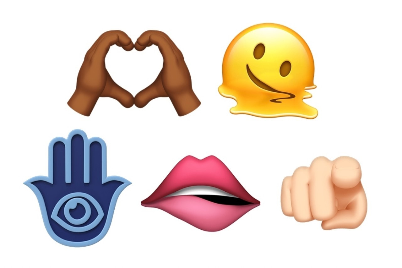 What new emojis are available on Apple's iOS 15.4?