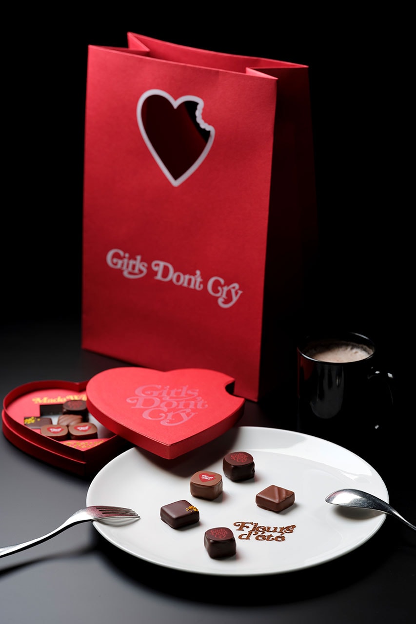 Girls Don't Cry ete Verdy Valentine's Day Chocolate Packaging