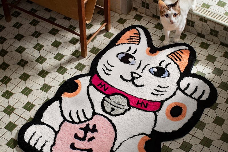 Harvey Nichols x RAW EMOTIONS Team Up on Limited-Edition "Lucky Cat" Rug