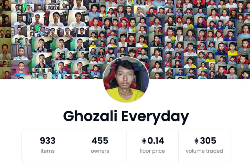 Indonesian Student's NFT Selfies Selling for a Total of $1M USD