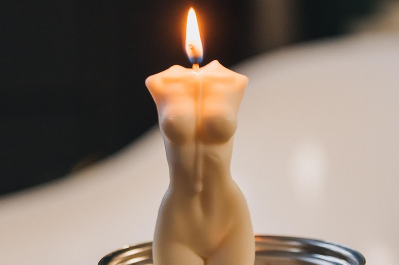 Candle of Woman's Body