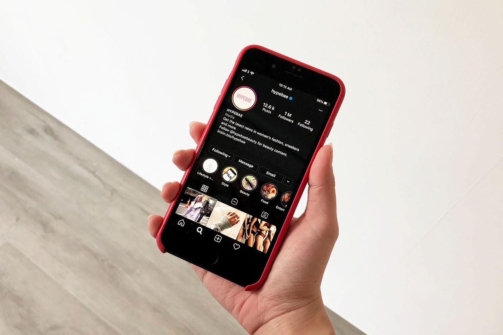 Instagram Social Media App Apple iPhone 8 Plus HYPEBAE Account