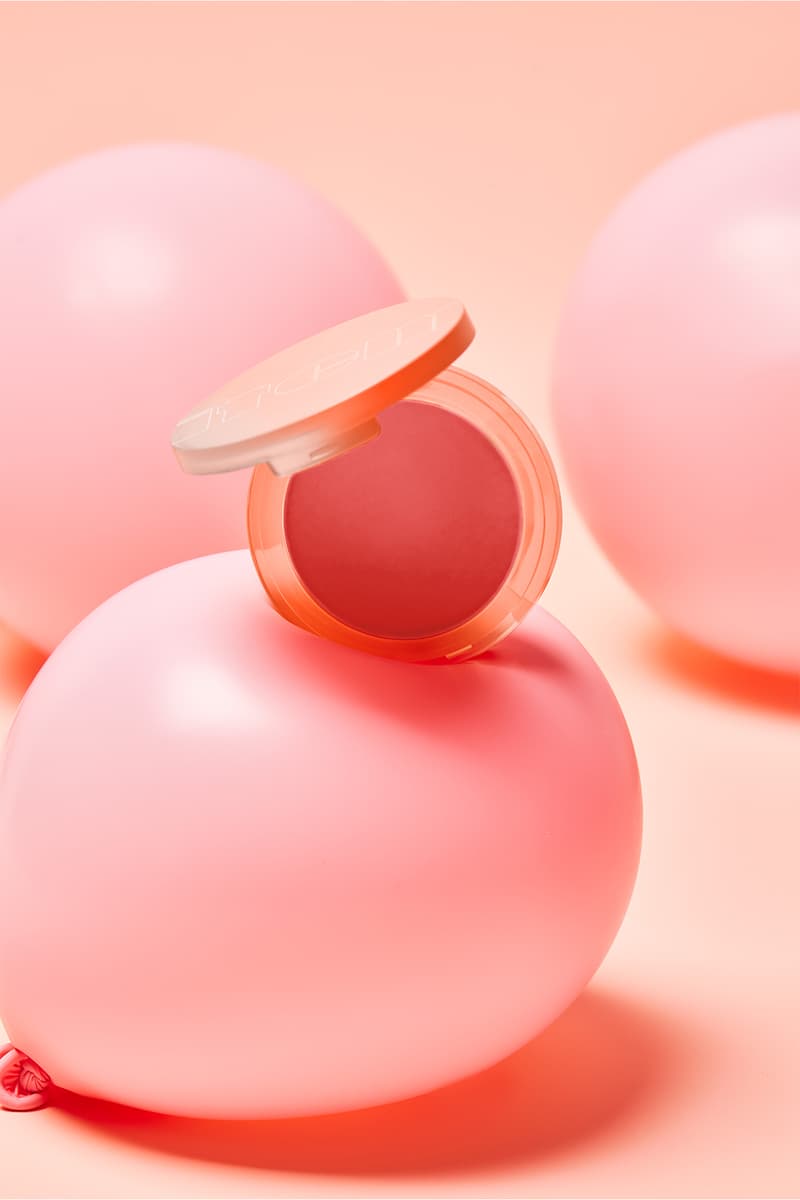 ITEM Beauty Blushin' Like Blushes Admit It Oopsies Bad Bleep Addison Rae Product Shot Balloons