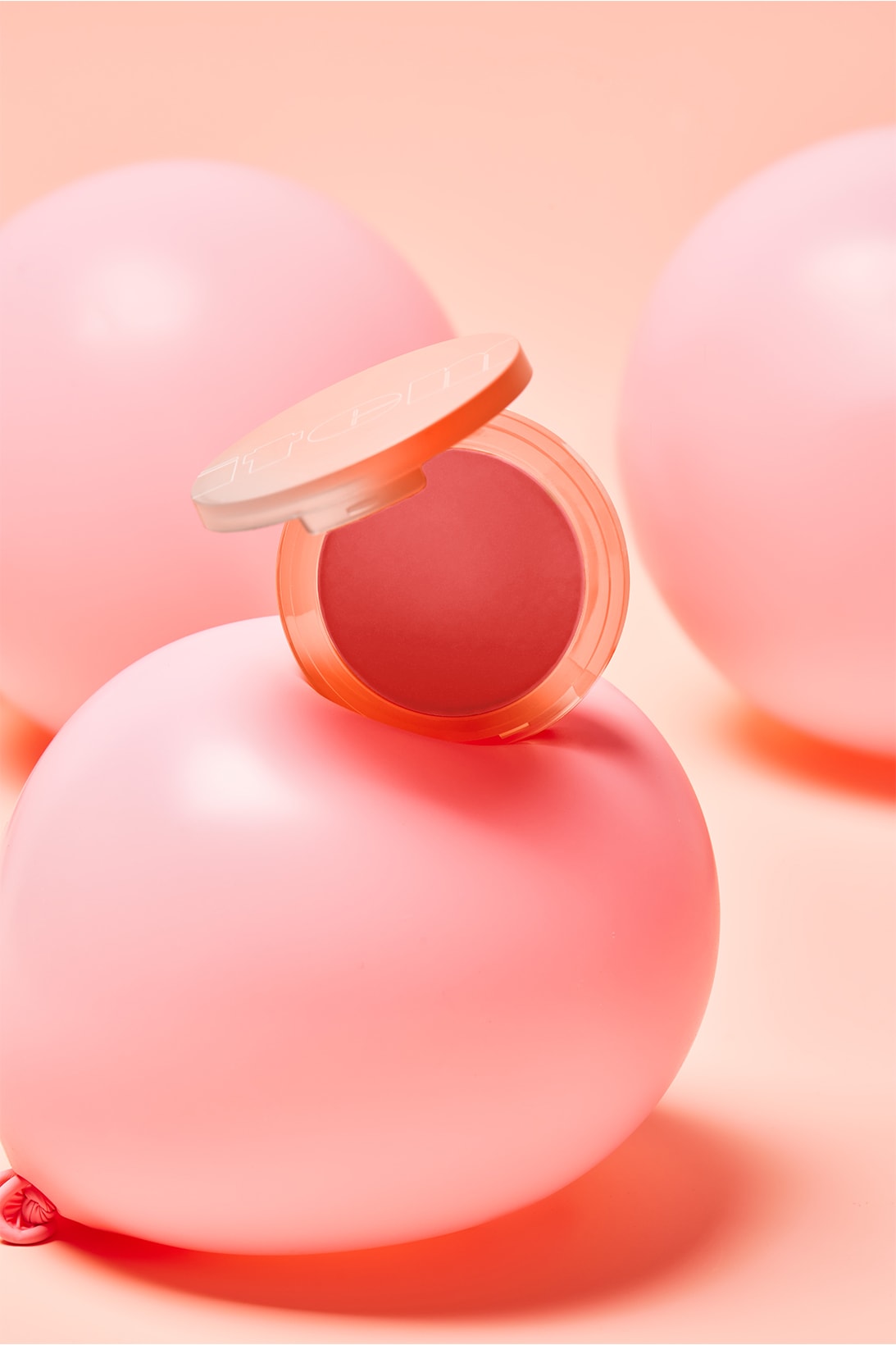ITEM Beauty Blushin' Like Blushes Admit It Oopsies Bad Bleep Addison Rae Product Shot Balloons