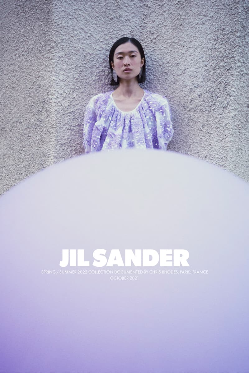 Jil Sander Spring Summer 2022 Collection Advertising Campaign Modern Photography Experimental Cinema Book