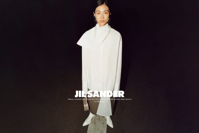 Jil Sander Lenses Its SS22 Campaign in the Urban and Natural Spaces of Paris