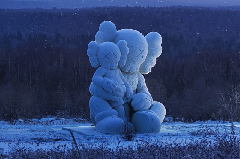 'KAWS:HOLIDAY' Installation Unveiled at China's Changbai Mountain