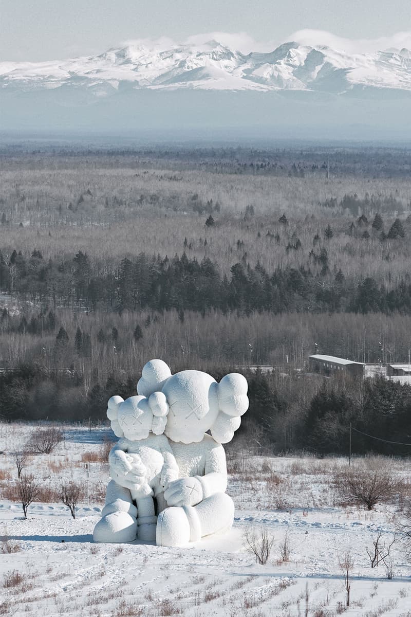 KAWS HOLIDAY COMPANION China Changbai Jilin Sculpture Installation