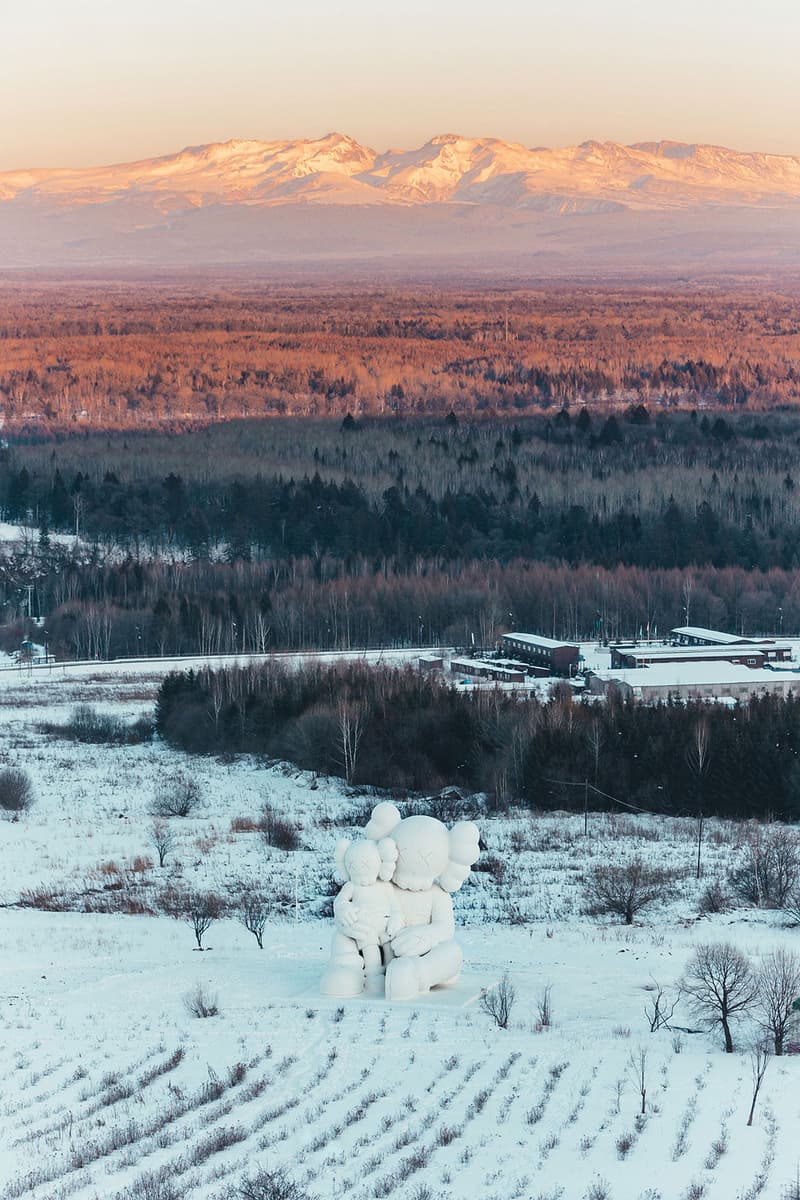 KAWS HOLIDAY COMPANION China Changbai Jilin Sculpture Installation Mountain