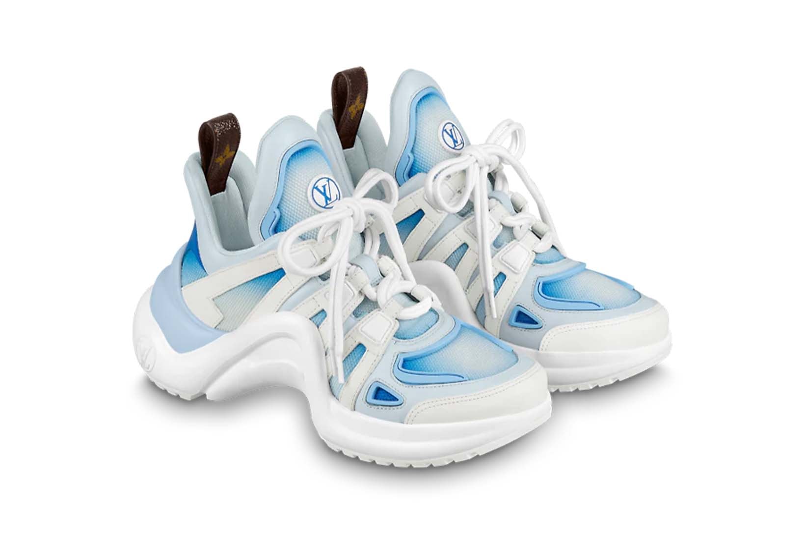 Louis Vuitton Archlight Sneaker Light Blue Price