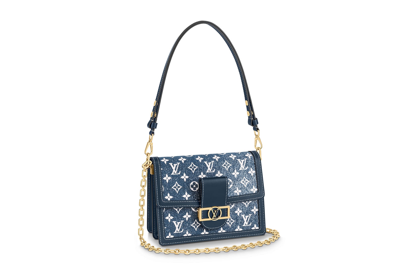 Louis Vuitton Monogram Jacquard Denim Dauphine Handbag