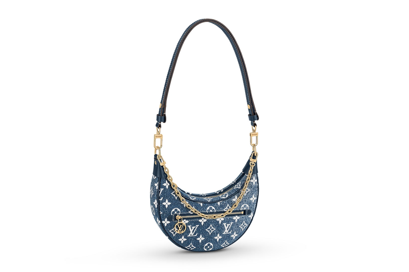 Louis Vuitton Monogram Jacquard Denim Loop Handbag