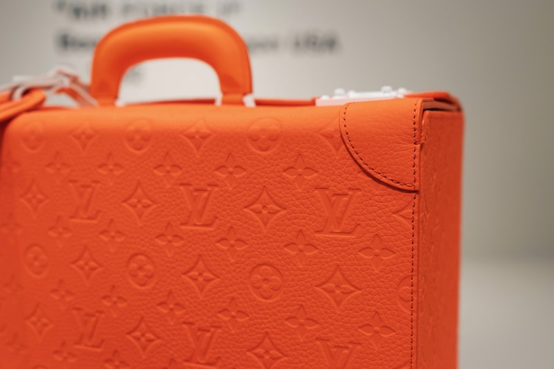 Louis Vuitton LV Monogram Leather Athletic Sneakers - Orange
