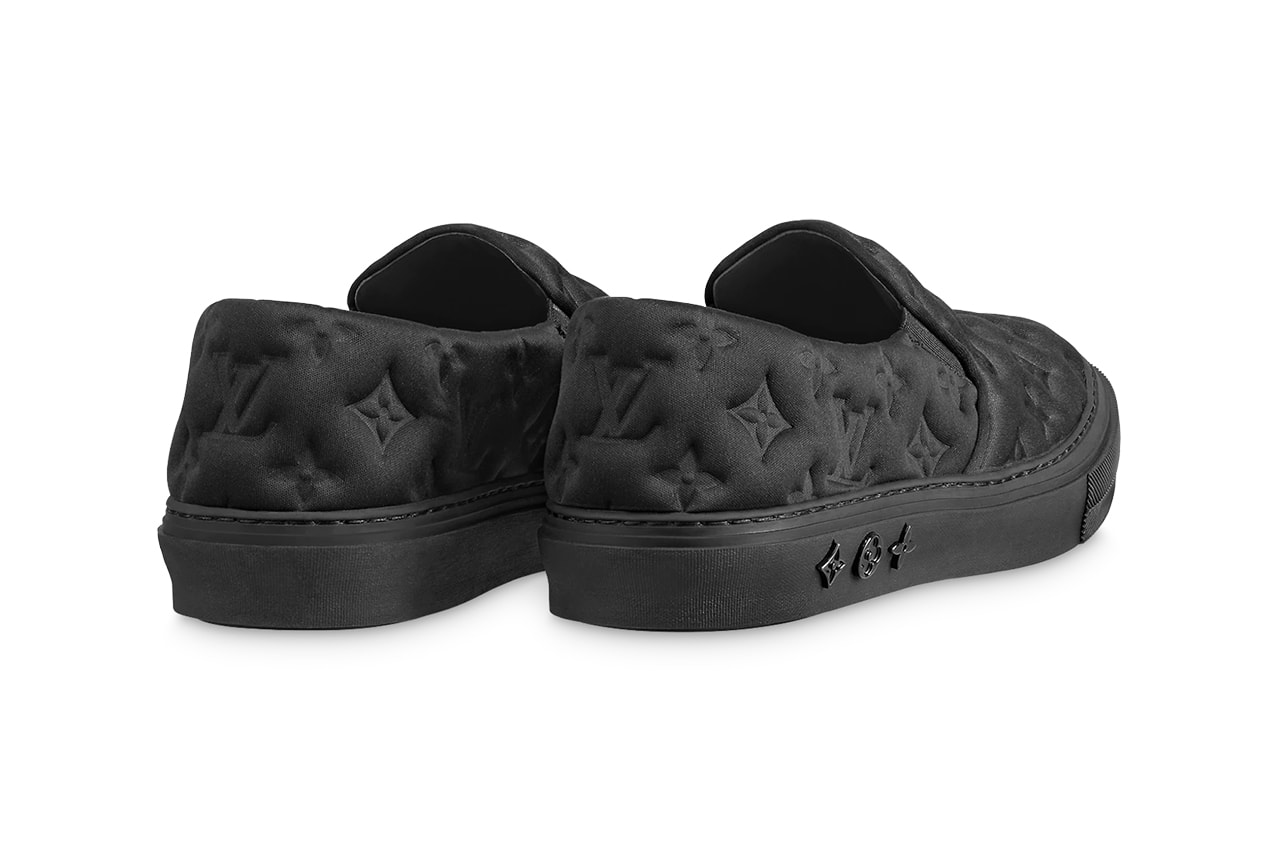 Louis Vuitton Ollie Slip-On Black Sneakers Release Price