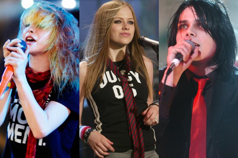 paramore hayley williams avril lavigne my chemical romance gerard way