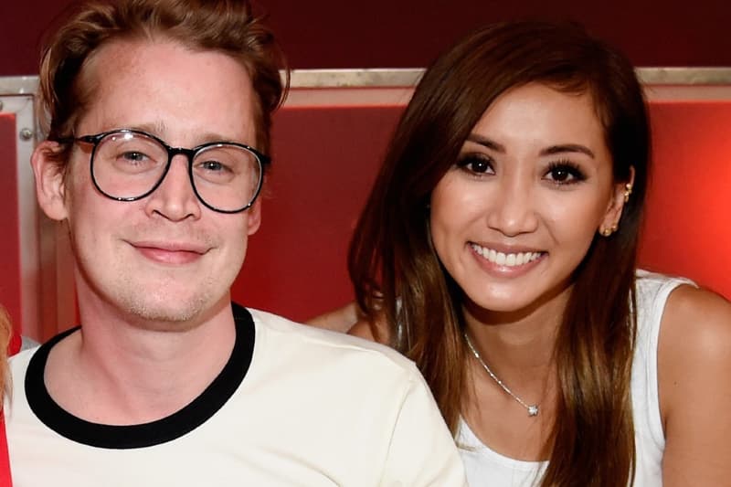 macaulay culkin brenda song engaged couple parents welcome son dakota