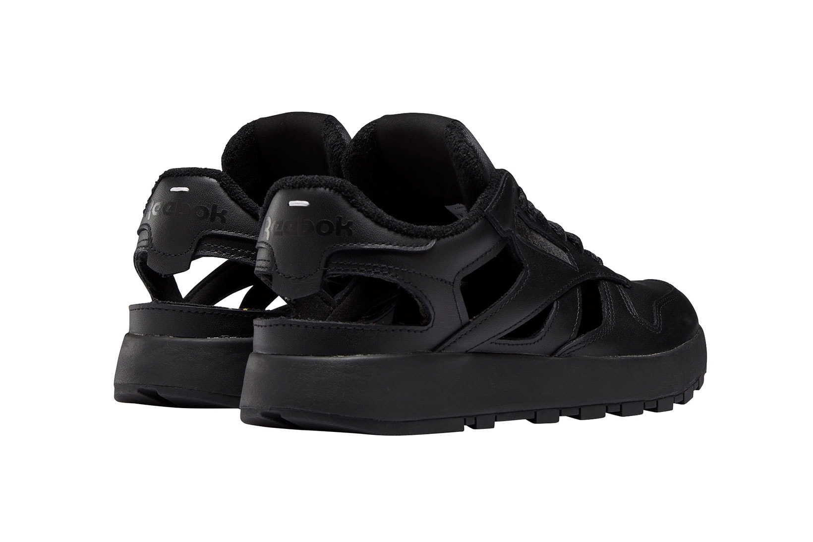 Maison Margiela Reebok Classic Leather Tabi Décortiqué Low Sneakers Footwear Collaboration 